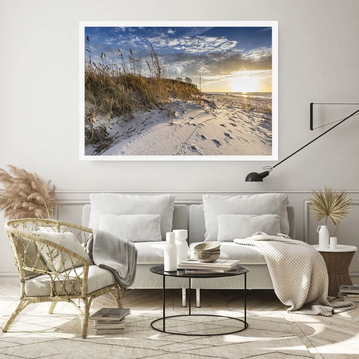 Plakat - Indbydelse til en vandretur - 50x40 cm