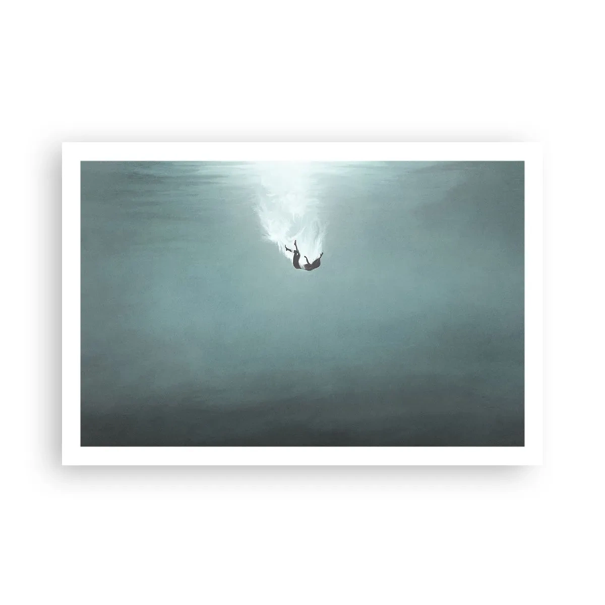 Plakat - I havets favntag - 91x61 cm