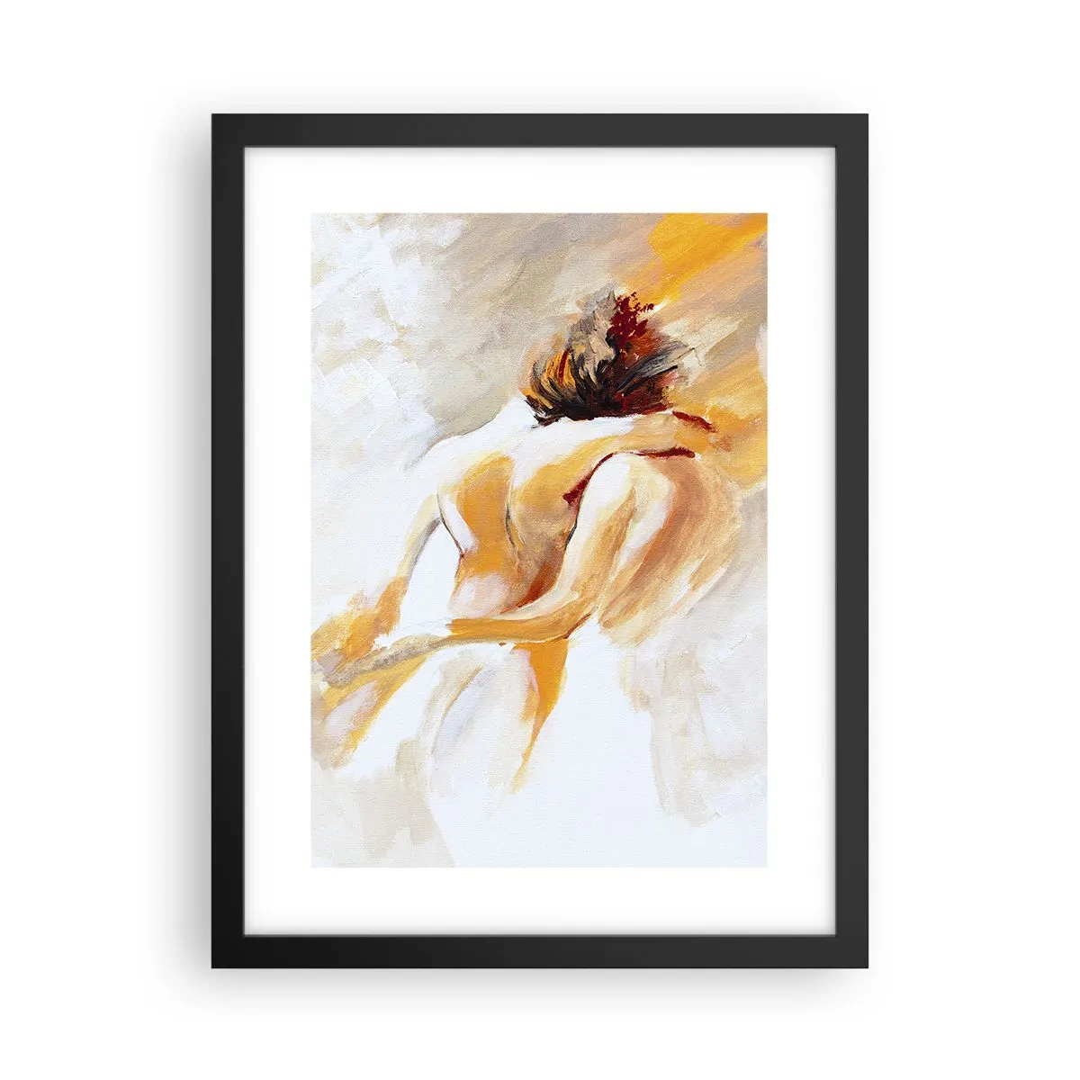 Plakat i sort ramme - I himlen af nærhed - 30x40 cm