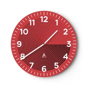 Vægur, Uret - Cirkulær bevægelse - 30x30 cm