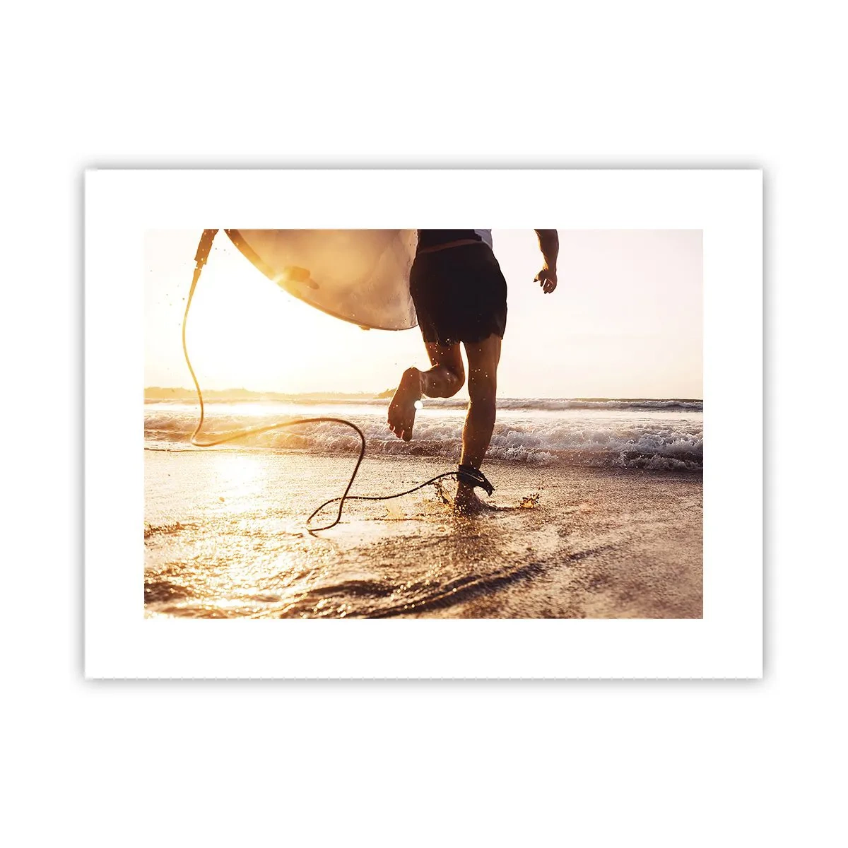 Plakat - For at møde bølgen - 40x30 cm