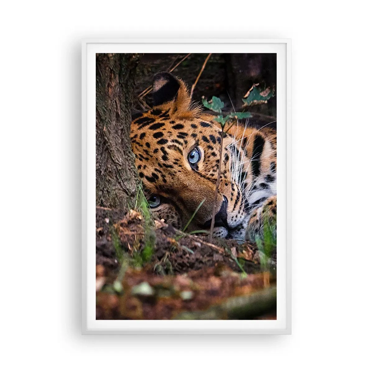 Plakat i hvid ramme - Stol på mig - 70x100 cm