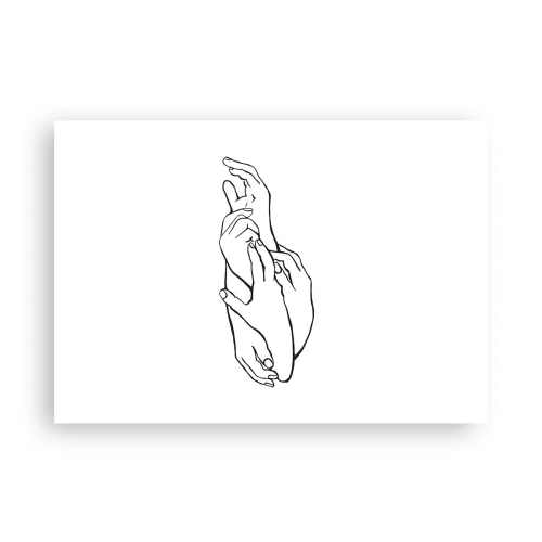 Plakat - God berøring - 100x70 cm