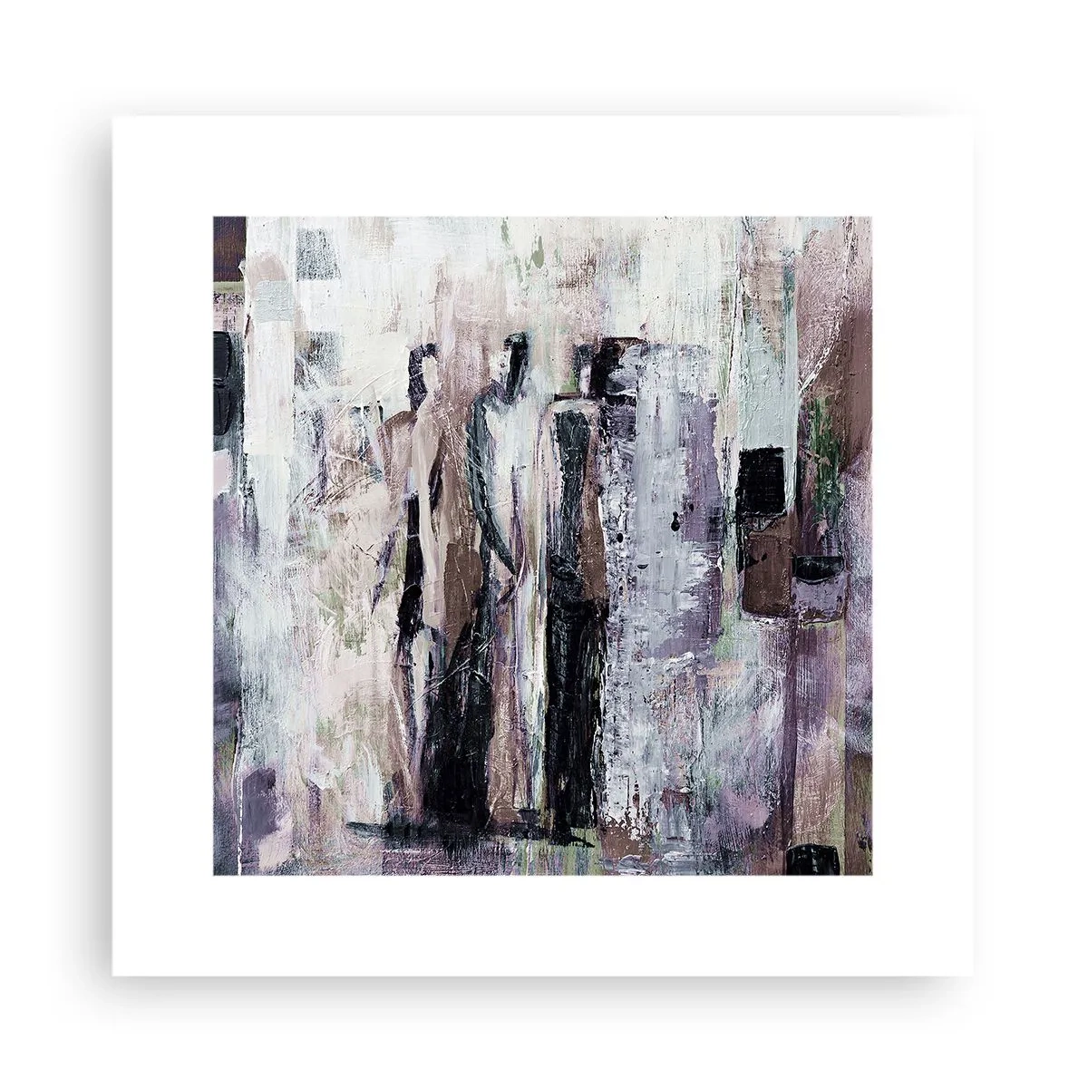 Plakat - De mystiske tre - 30x30 cm