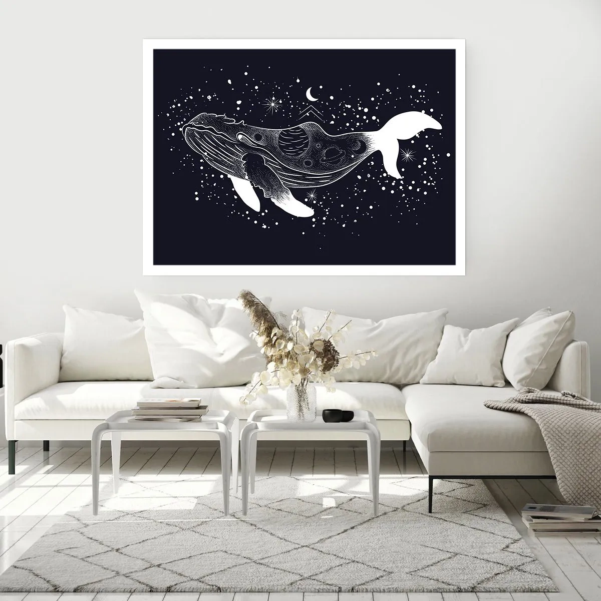 Plakat - I universets ocean - 50x40 cm