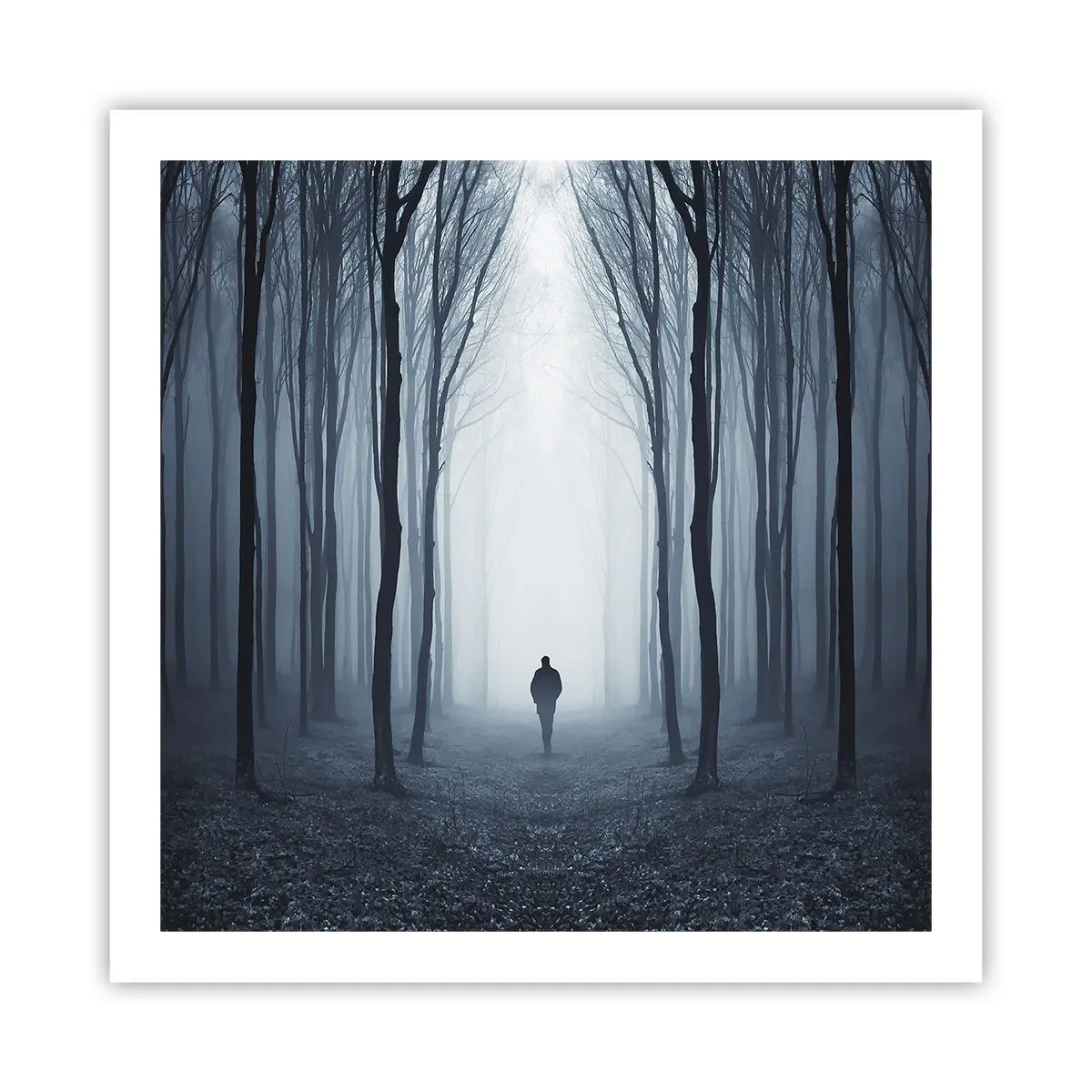 Plakat - Og alt sammen ganske enkelt - 60x60 cm