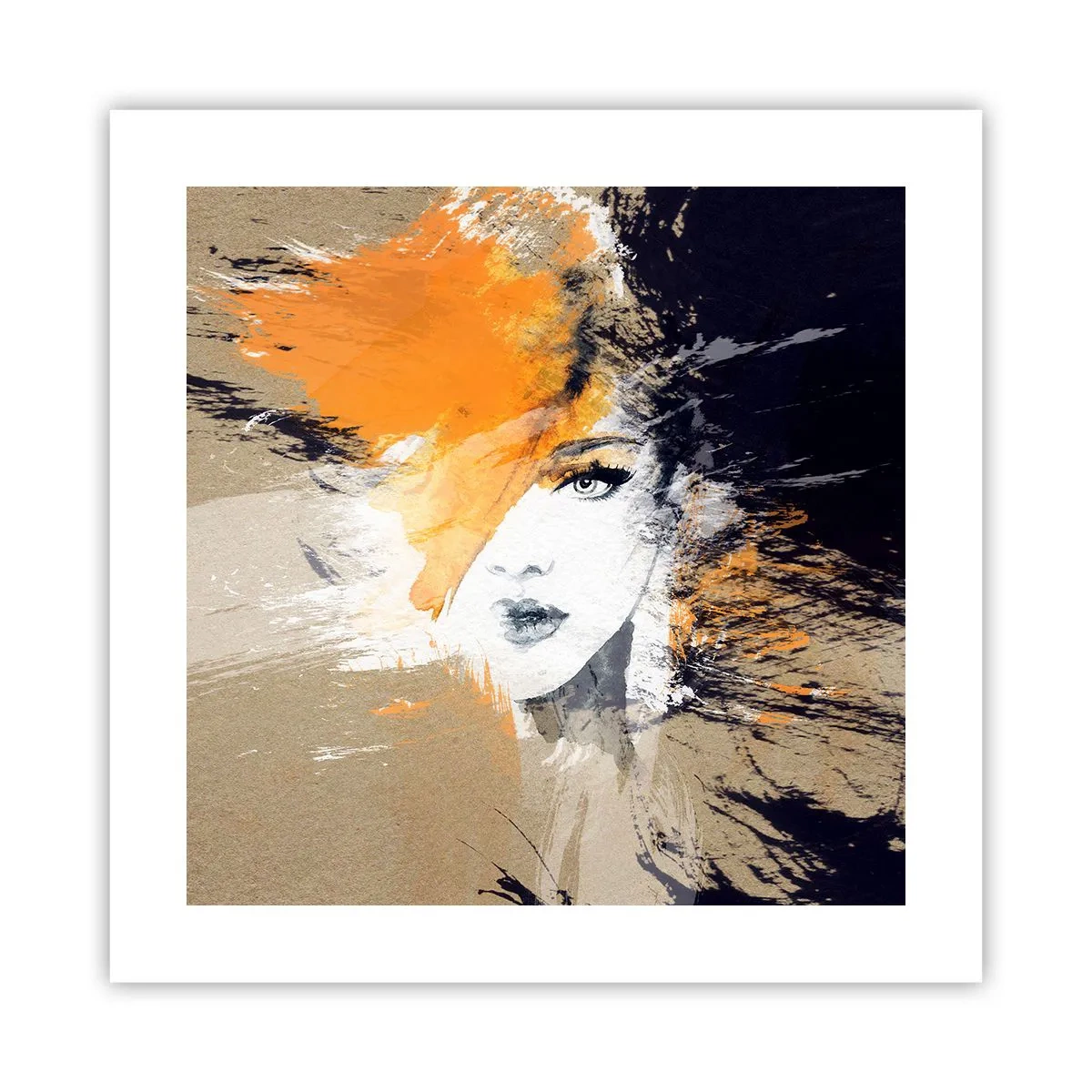 Plakat - Og det bliver let - 40x40 cm