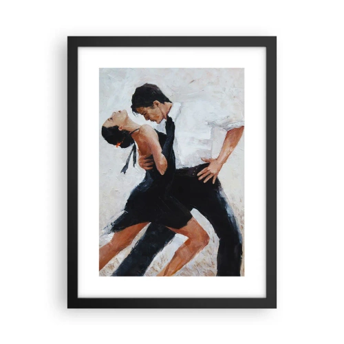 Plakat i sort ramme - Mine drømmes tango - 30x40 cm