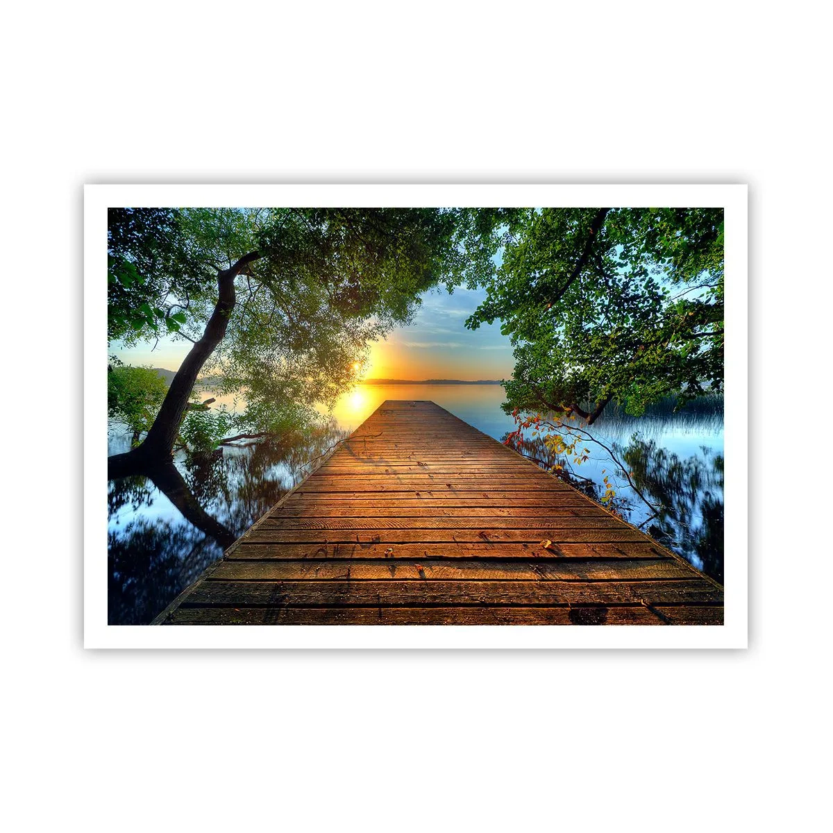 Plakat - Tag dig god tid, sæt dig ned - 100x70 cm