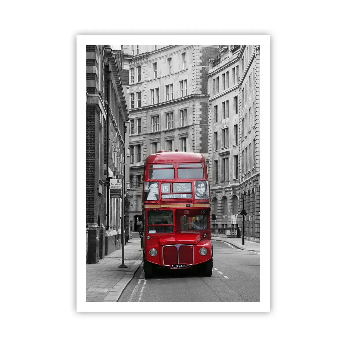 Plakat - Hverdagen behøver ikke at være grå - 70x100 cm