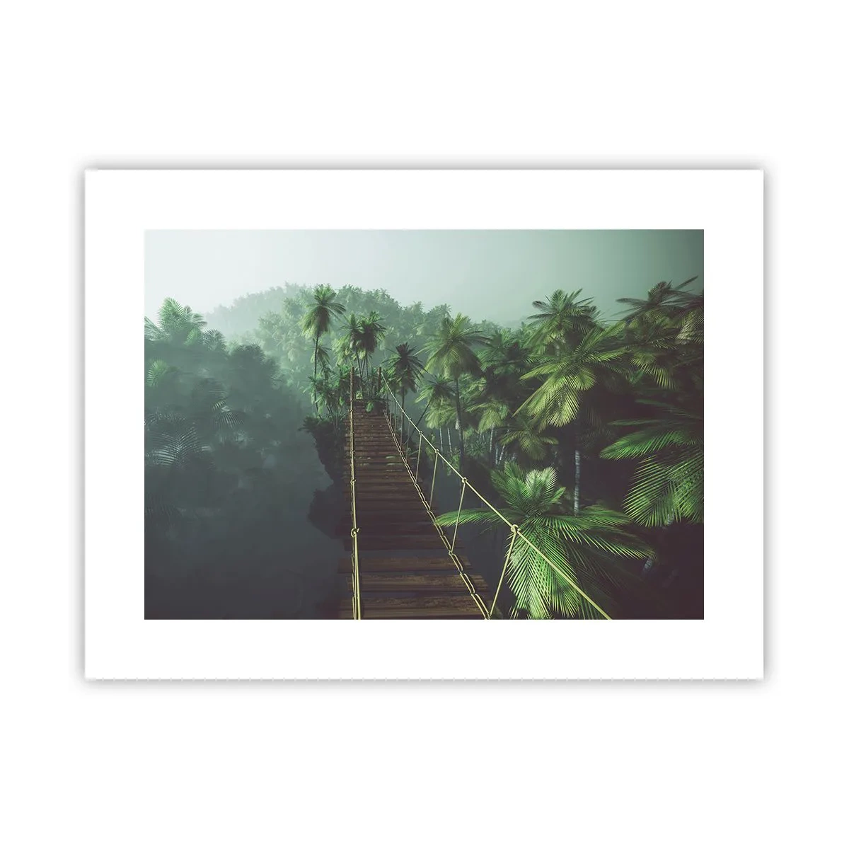 Plakat - Over det kogende grønne - 40x30 cm