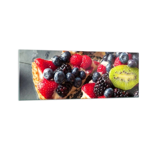 Billede på glas - Dolce vita! - 140x50 cm