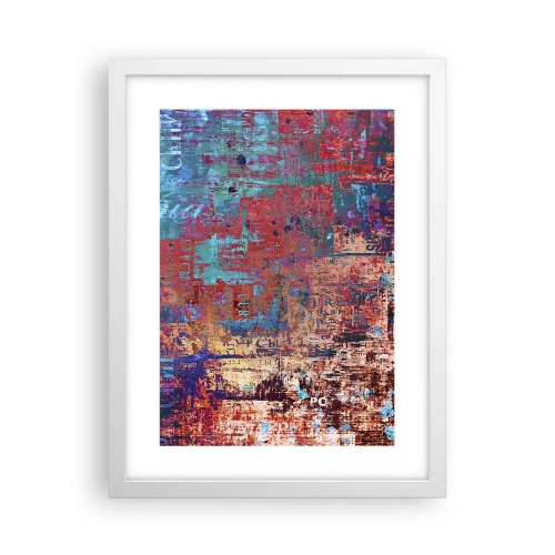 Plakat i hvid ramme - Hukommelse og glemsel - 30x40 cm