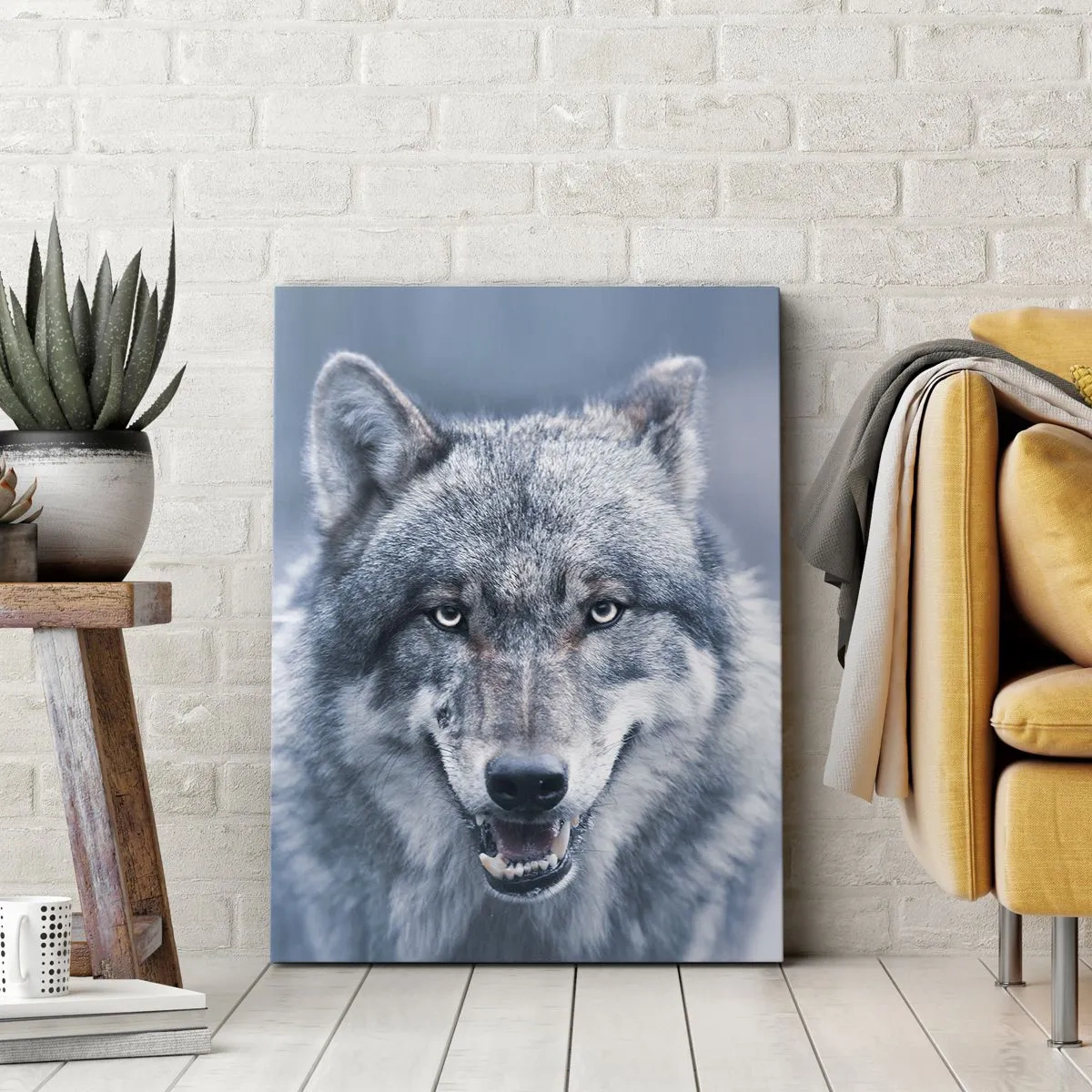 Lærredstryk - Billede på lærred - Vil du tage udfordringen op? - 50x70 cm