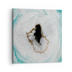 Lærredstryk - Billede på lærred - Kom indenfor - 70x70 cm