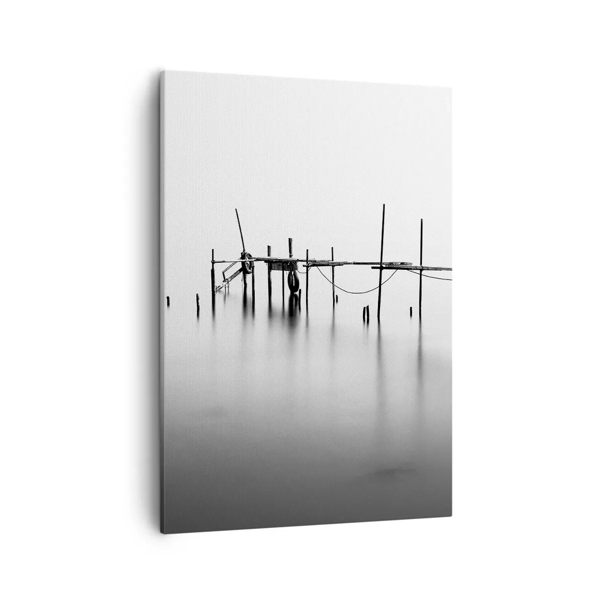 Lærredstryk - Billede på lærred - Hvad nu, hvis verden ikke eksisterer? - 50x70 cm