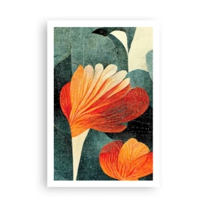 Plakat - Varmen fra troperne og køligheden fra det grønne - 61x91 cm