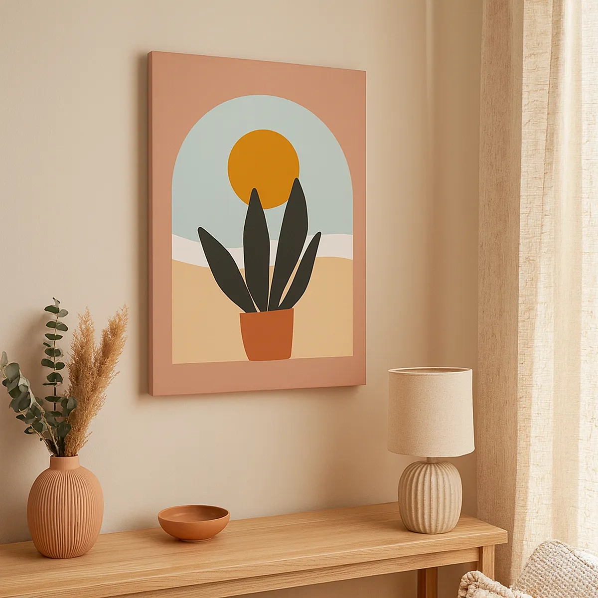 Lærredstryk - Billede på lærred - Små glæder - 50x70 cm