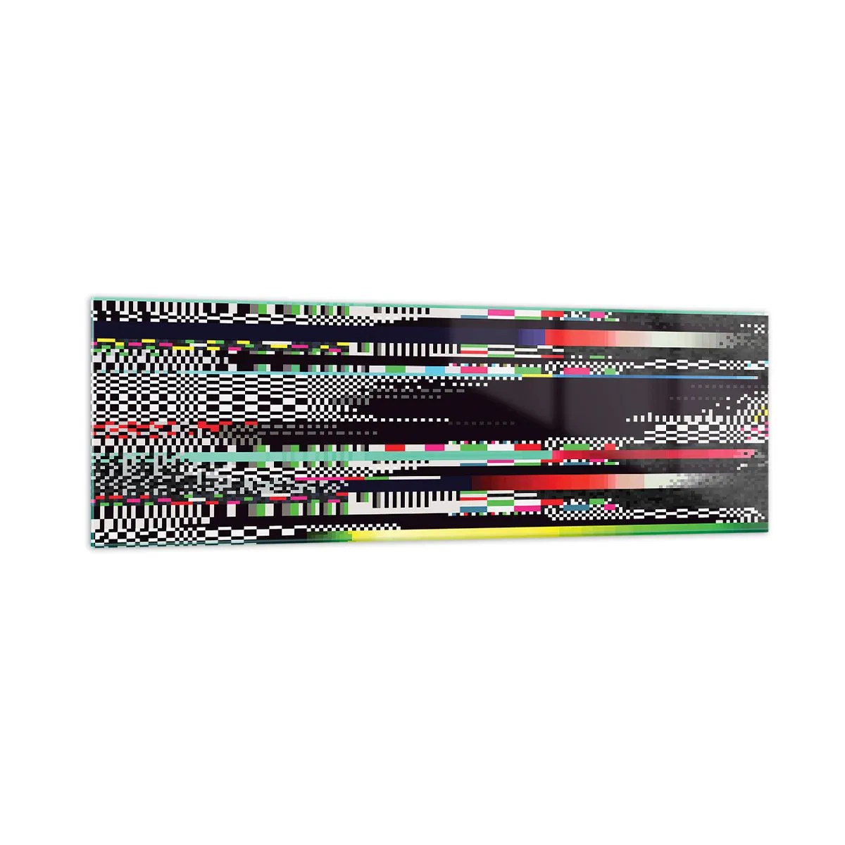 Billede på glas - Det kontrollerede billede af virkeligheden - 160x50 cm