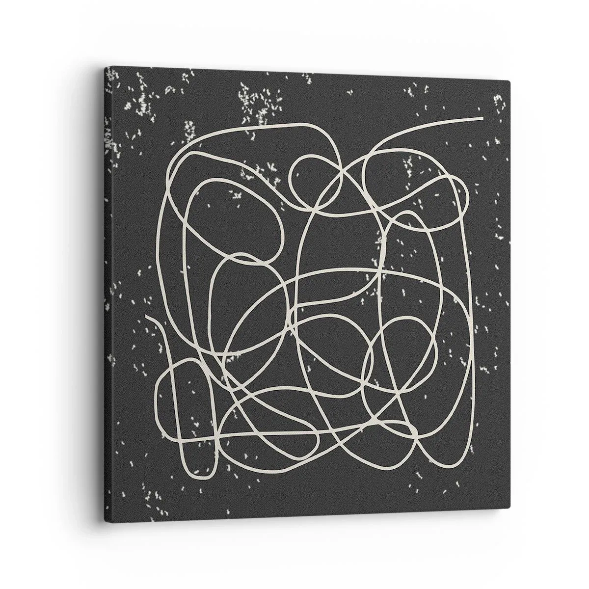 Lærredstryk - Billede på lærred - Vandrende tanker - 30x30 cm