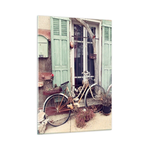 Billede på glas - Længe leve provinsen - 50x70 cm