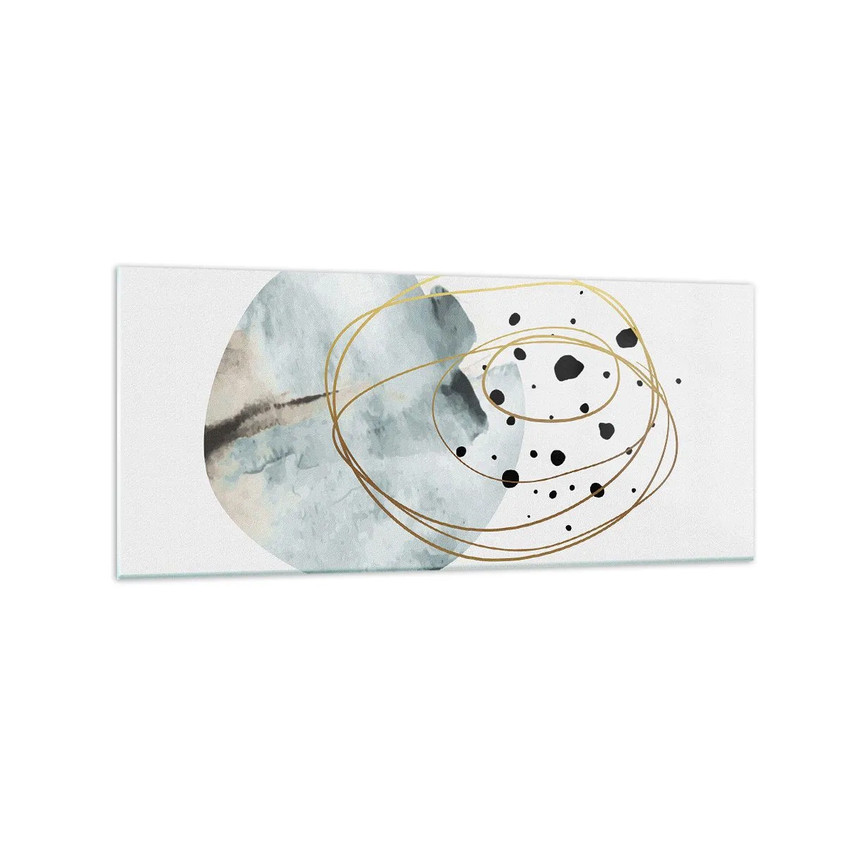 Billede på glas - I rummets favntag - 120x50 cm