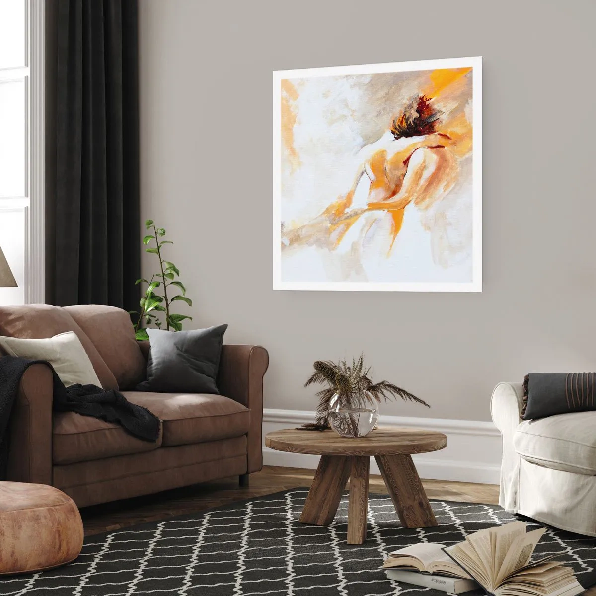 Plakat - I himlen af nærhed - 40x40 cm