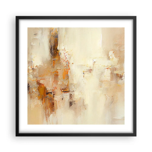 Plakat i sort ramme - Ravets sjæl - 50x50 cm