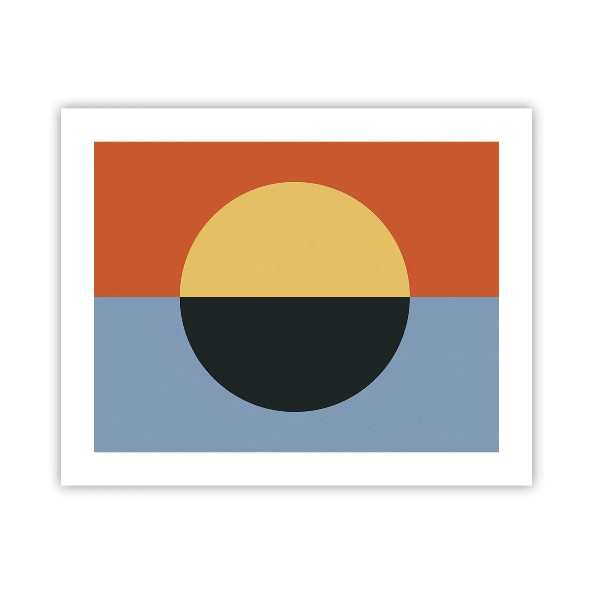Plakat - En sammensætning af varme og kølighed - 50x40 cm