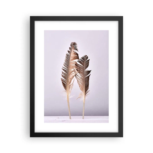 Plakat i sort ramme - Mod intetheden - 30x40 cm