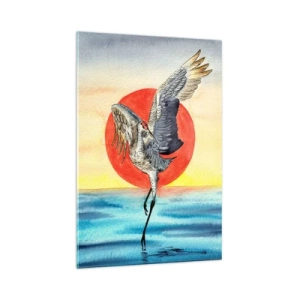 Billede på glas - Tid til at gå tilbage - 70x100 cm