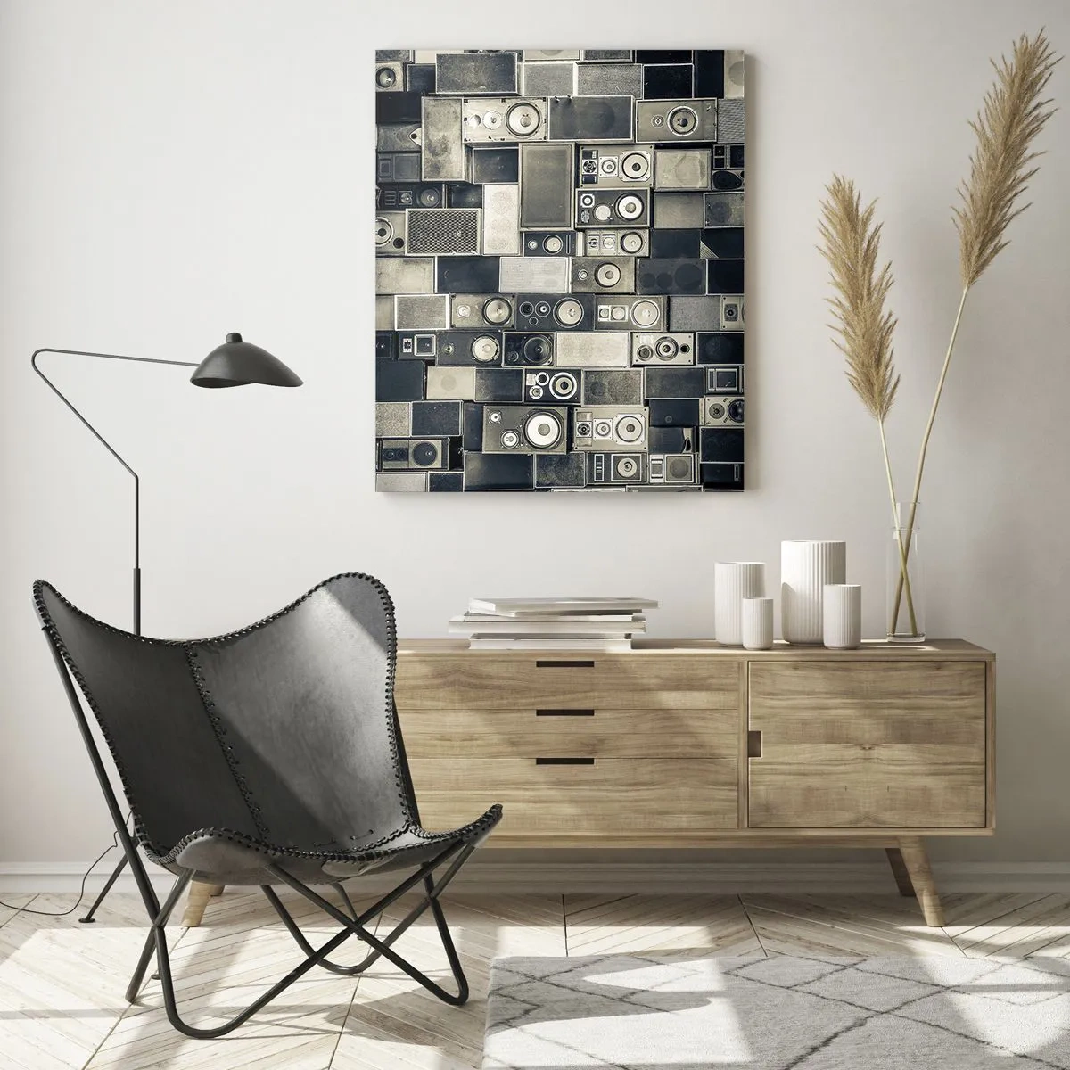 Billede på glas - Og alt er i orden - 50x70 cm