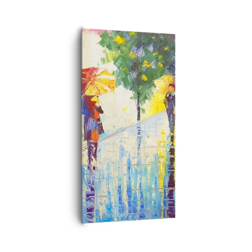 Lærredstryk - Billede på lærred - Og alt er klart - 65x120 cm