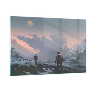 Billede på glas - Under en ukendt stjerne - 120x80 cm