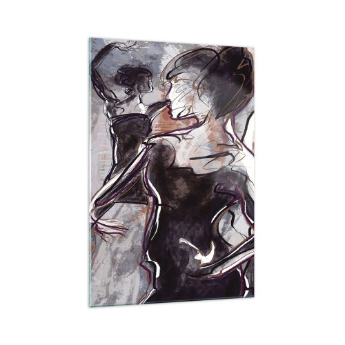 Billede på glas - Opløses i musikken - 70x100 cm