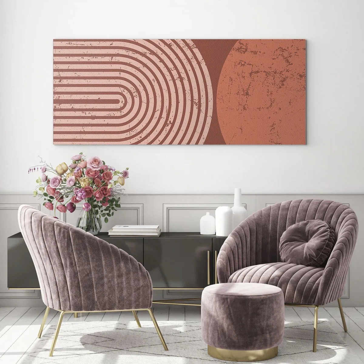 Billede på glas - Tæt forhold - 100x40 cm