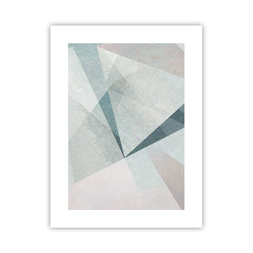 Plakat - Rolig og alligevel dynamisk - 30x40 cm