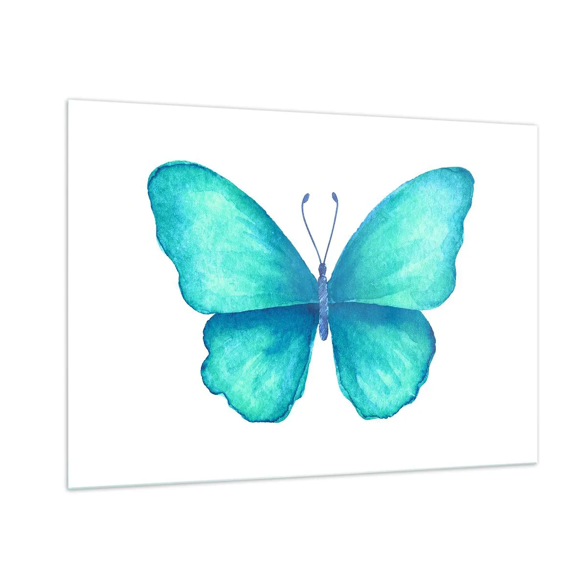 Billede på glas - Turkis af natur - 100x70 cm