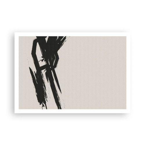 Plakat - Ustoppeligt momentum - 100x70 cm