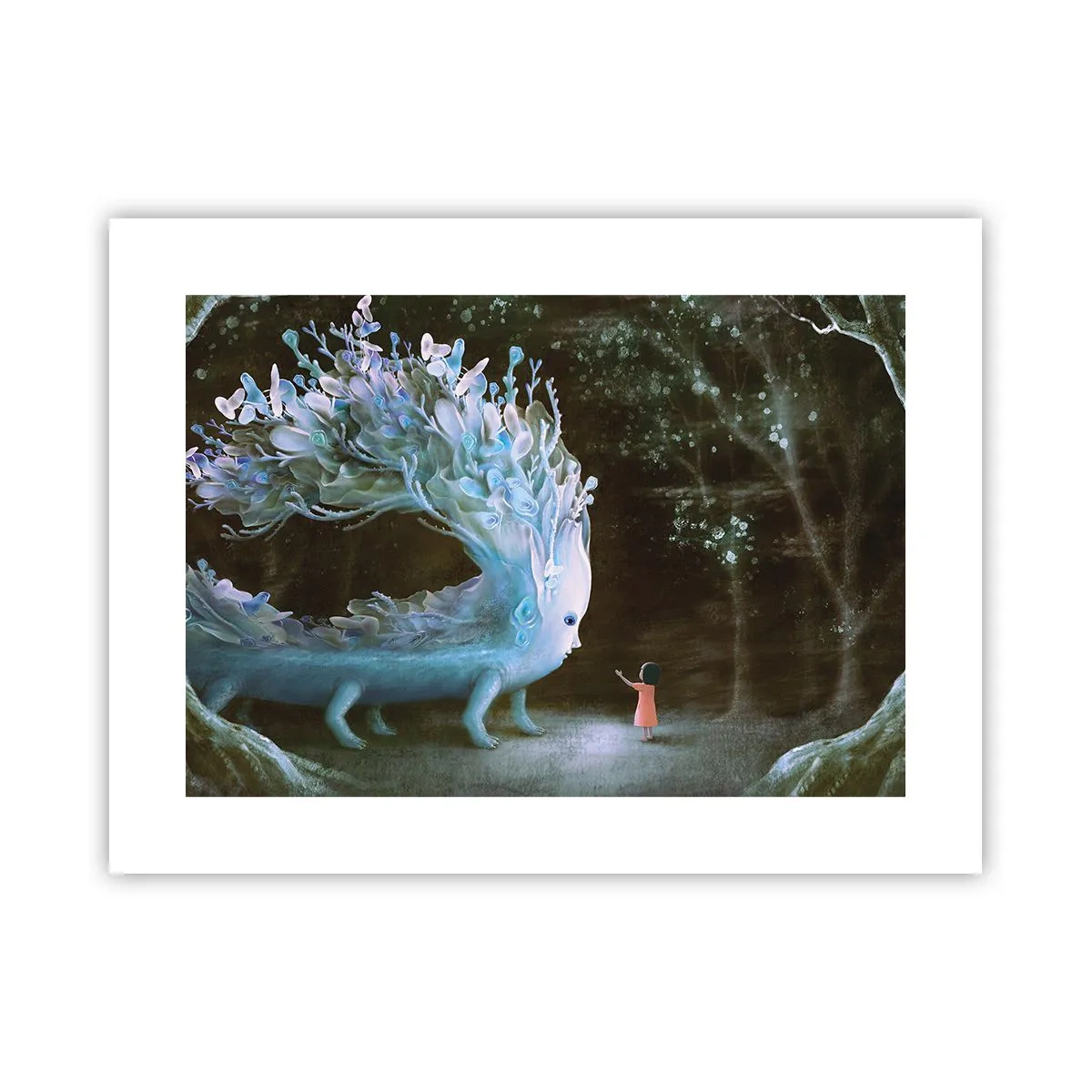 Plakat - Et fantastisk møde - 40x30 cm