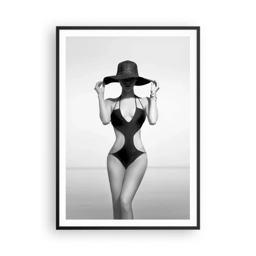 Plakat i sort ramme - Mit navn er Elegance - 70x100 cm