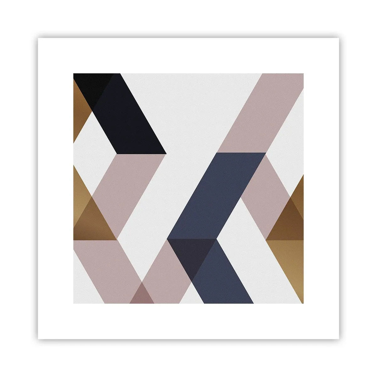 Plakat - Planer og vinkler - 30x30 cm