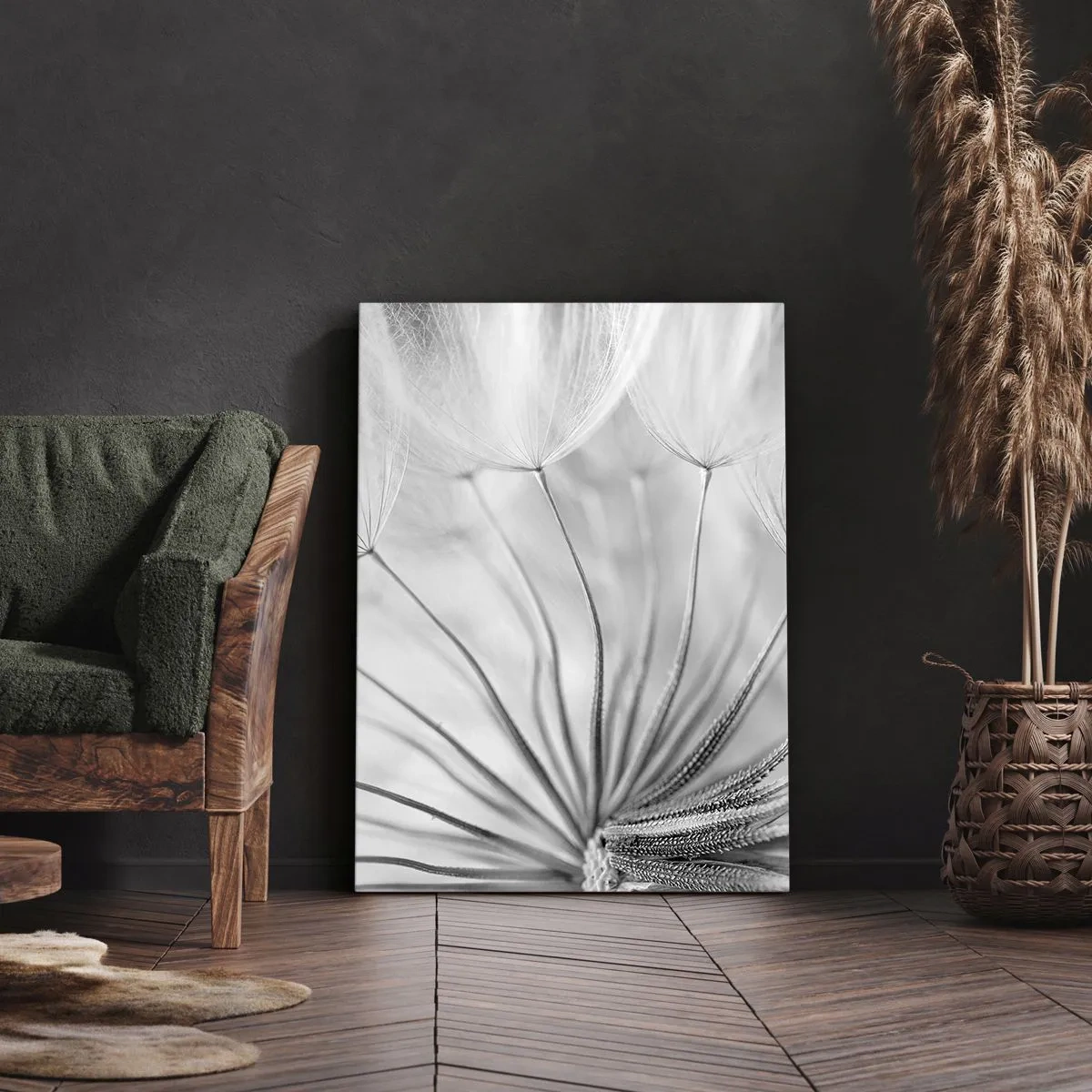 Lærredstryk - Billede på lærred - Blæsende drager - 50x70 cm