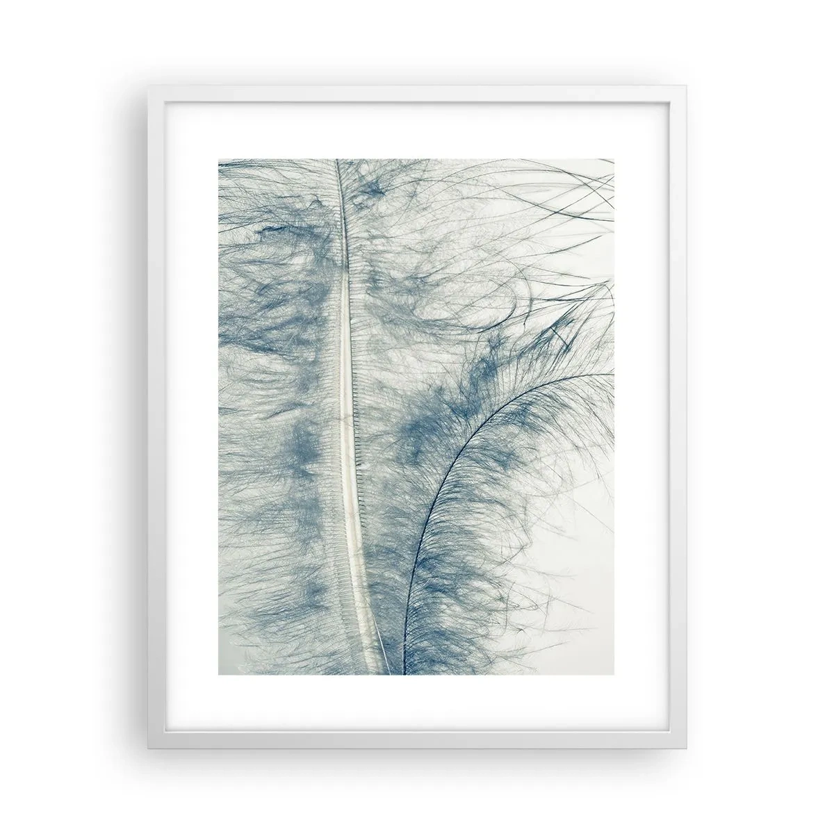 Plakat i hvid ramme - Naturens hvisken - 40x50 cm