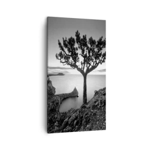 Lærredstryk - Billede på lærred - Fred hele vejen til horisonten - 45x80 cm