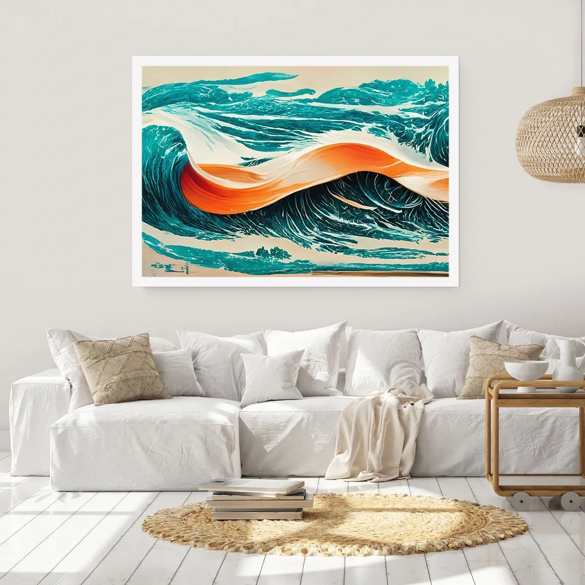 Plakat - Surferens drøm - 100x70 cm