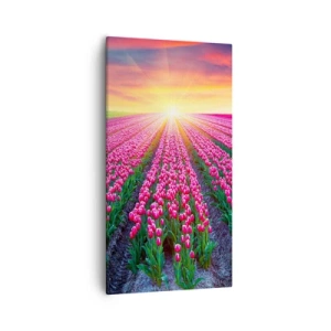Lærredstryk - Billede på lærred - Skønhedsfarm - 55x100 cm