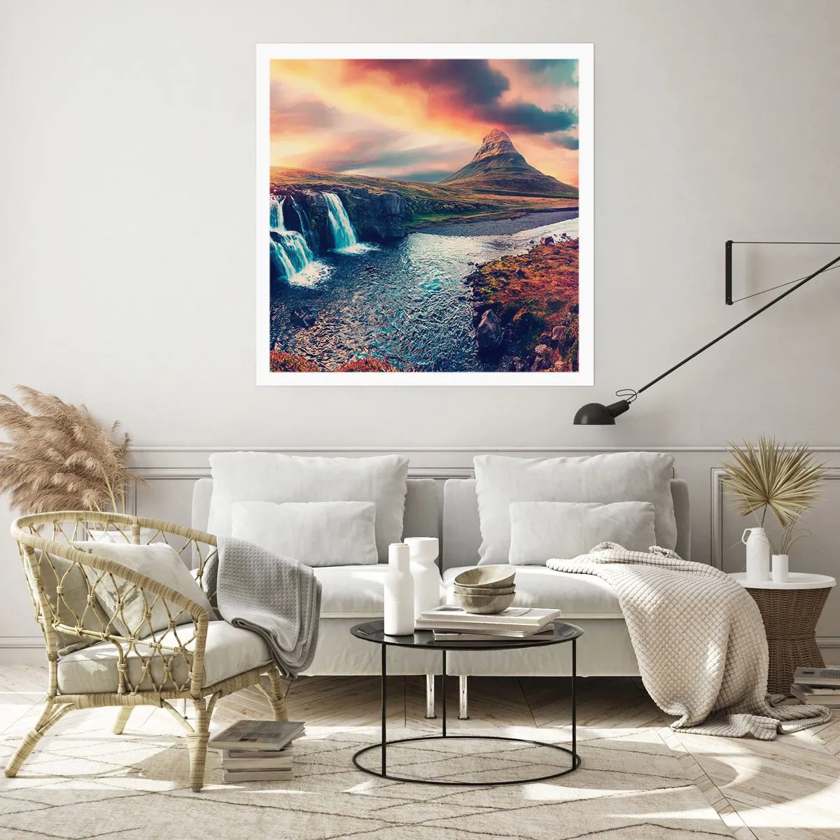 Plakat - I naturens majestæt - 40x40 cm