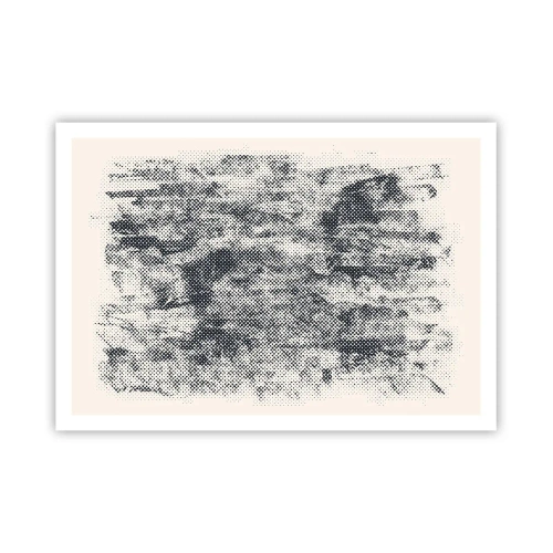 Plakat - Tågeagtig sammensætning - 100x70 cm