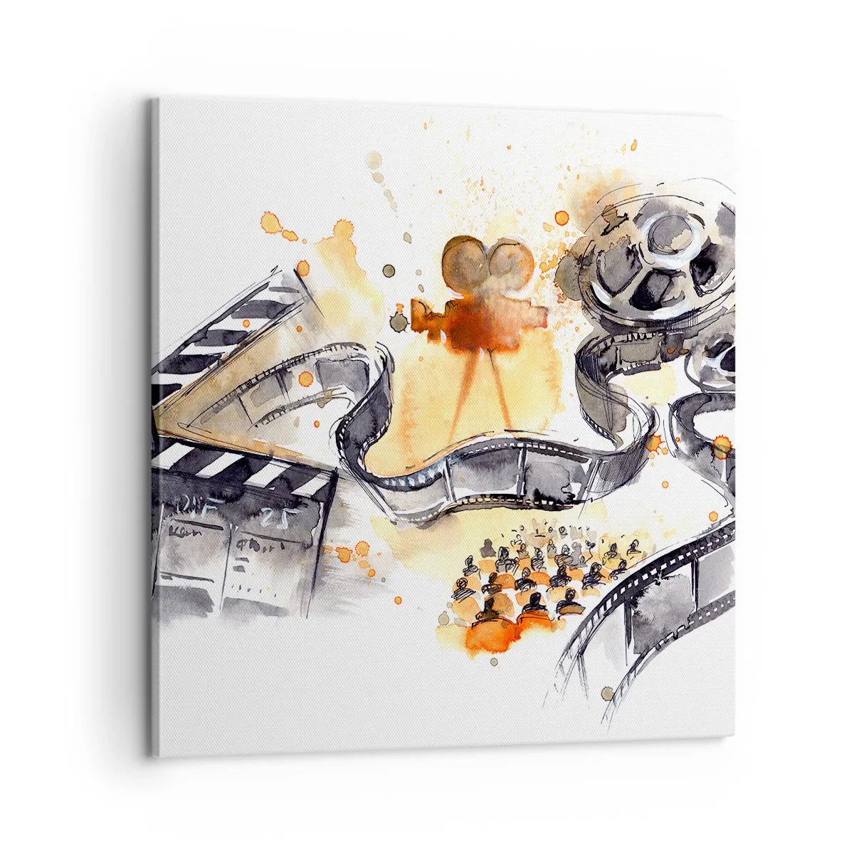 Lærredstryk - Billede på lærred - I drømmeland - 60x60 cm